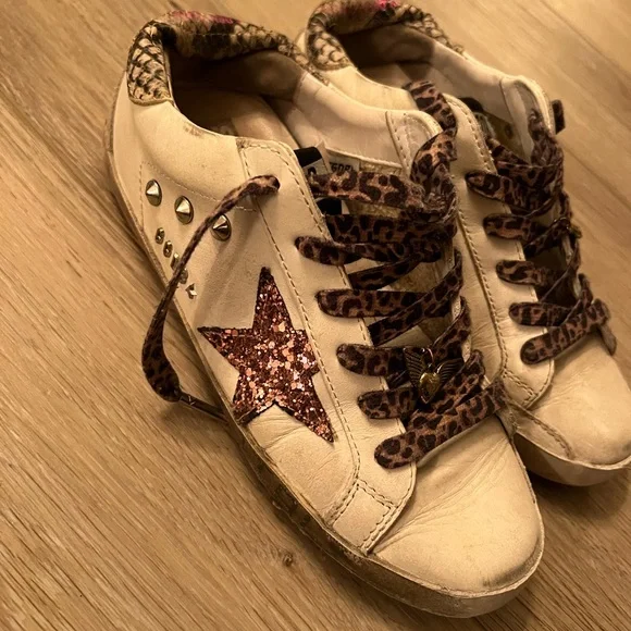 Golden goose limited addition sneakers, custom made in Italy - Picture 4 of 5